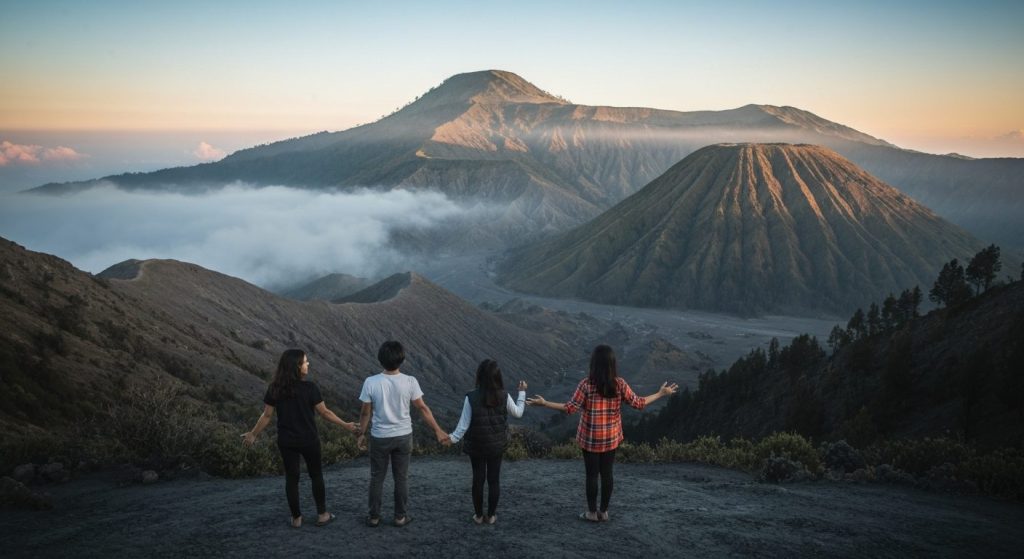 bromo vs ijen which one to visit — Photorealistic editorial travel photograph relevant to: The honest, expert-led specia