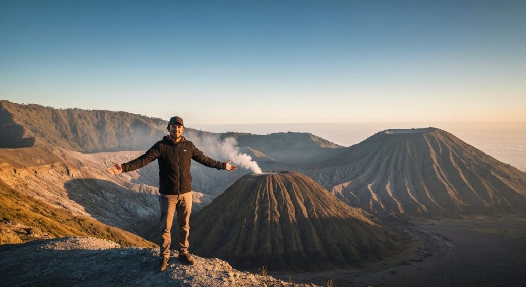 bromo ijen hike difficulty level — Photorealistic editorial travel photograph relevant to: The honest, expert-led specia
