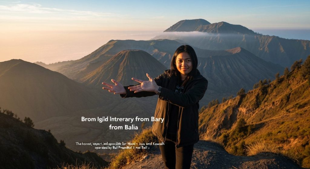 bromo ijen itinerary from bali — Photorealistic editorial travel photograph relevant to: The honest, expert-led speciali