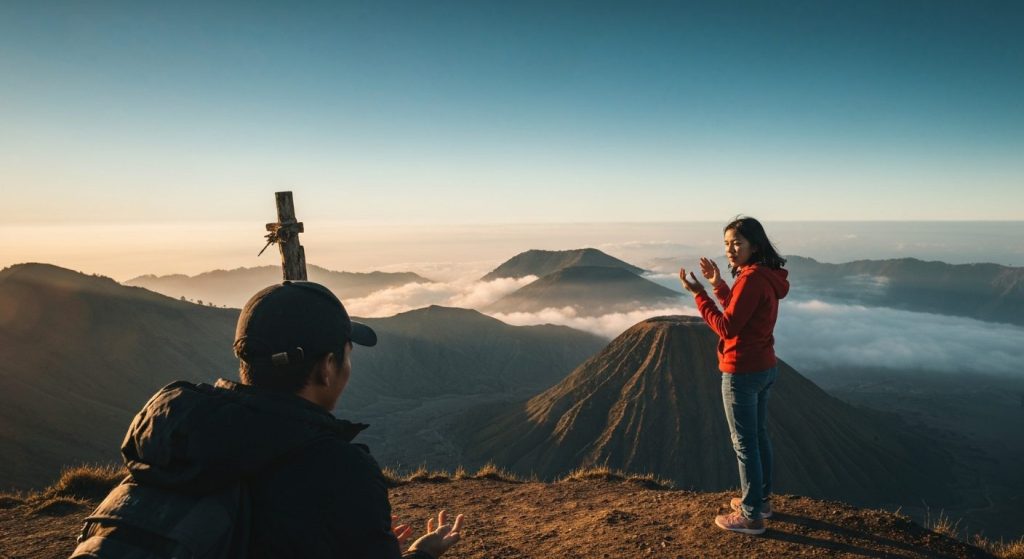 bromo sunrise photography tips from bali — Photorealistic editorial travel photograph relevant to: The honest, expert-le