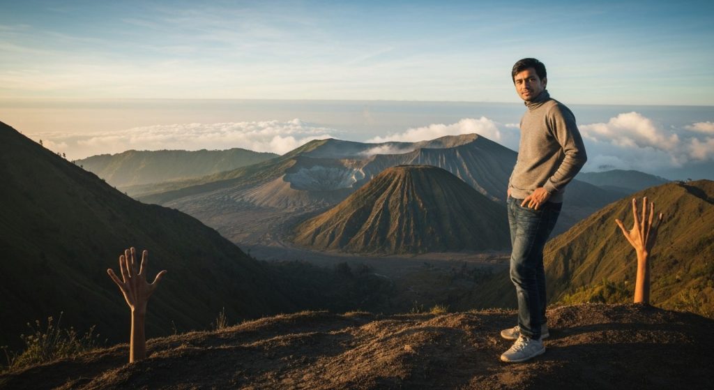 bromo ijen tumpak sewu tour bali — Photorealistic editorial travel photograph relevant to: The honest, expert-led specia