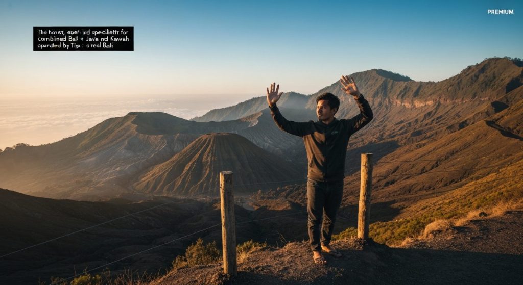 is bromo ijen tour from bali worth it — Photorealistic editorial travel photograph relevant to: The honest, expert-led s