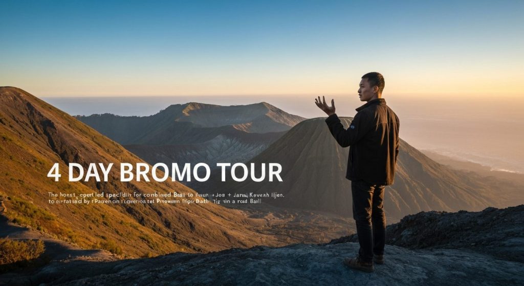 4 day bromo ijen tour — Photorealistic editorial travel photograph relevant to: The honest, expert-led specialist for co