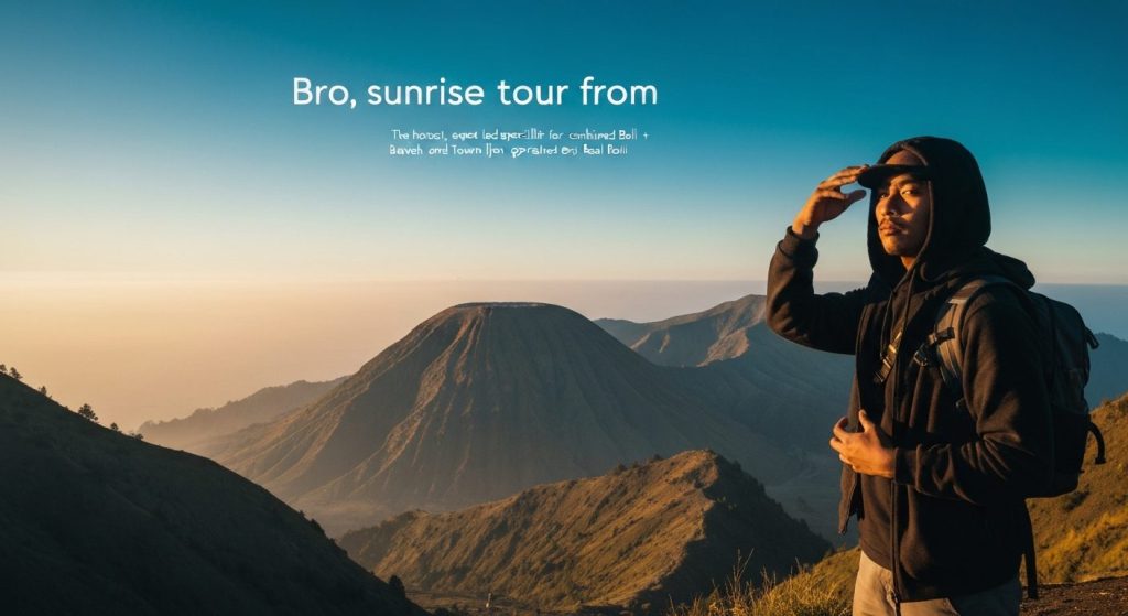 bromo sunrise tour from bali — Photorealistic editorial travel photograph relevant to: The honest, expert-led specialist